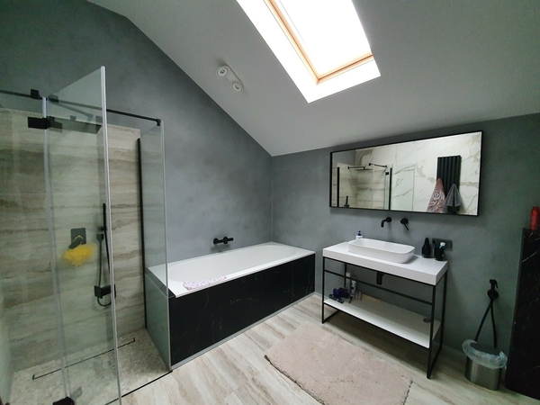 Microcement installation by MCF — project 2