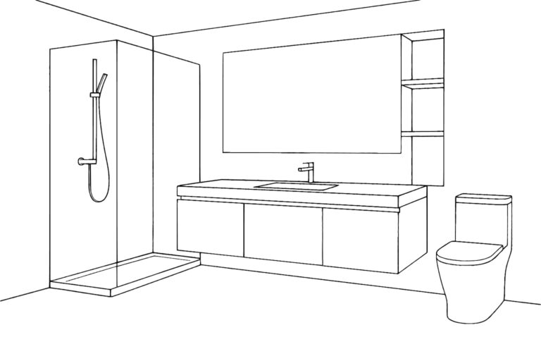 Microcement bathrooms — what changes when you skip the tile