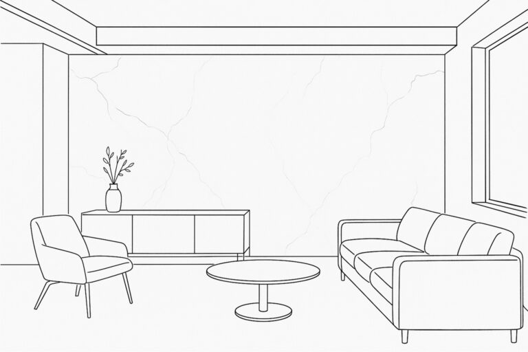 Where microcement walls earn their place — the 7 spots they actually solve a problem